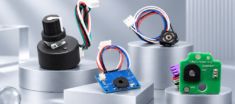 Modular potentiometers facilitate device integration and upgrades, making one-stop control solutions more flexible